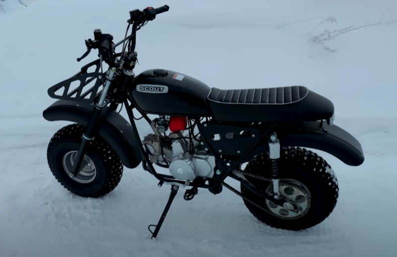 Serial Russian motorcycle from Izhevsk - SCOUT SAFARI-4
