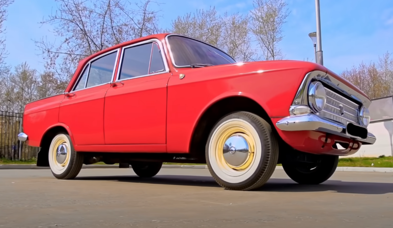 Estes carros soviéticos foram esperados e comprados em países capitalistas