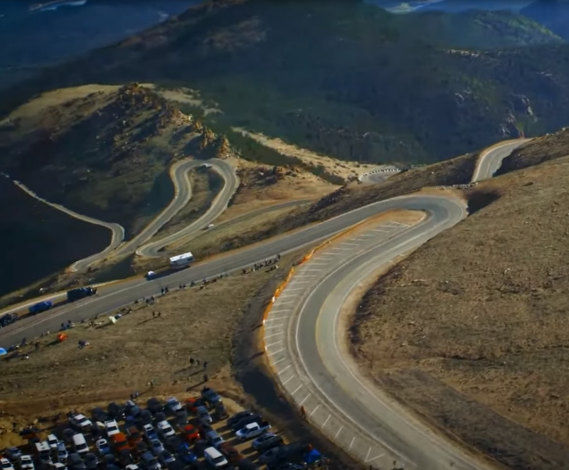 Międzynarodowa wspinaczka górska Pikes Peak: wspinaczka samochodowa
