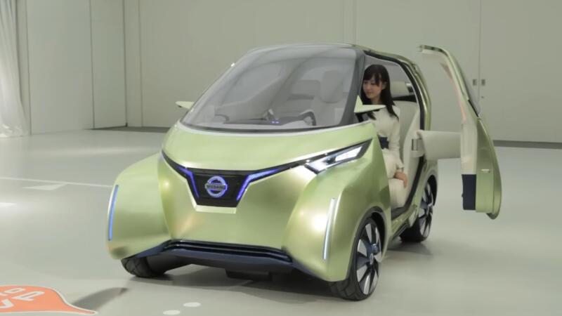 Nissan Pivo: “unusual aquarium” on wheels