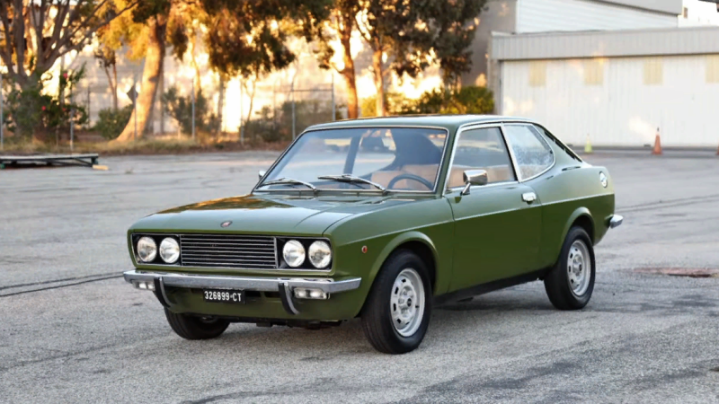 Fiat 128 coupe, вдохновивший создателей VW Golf