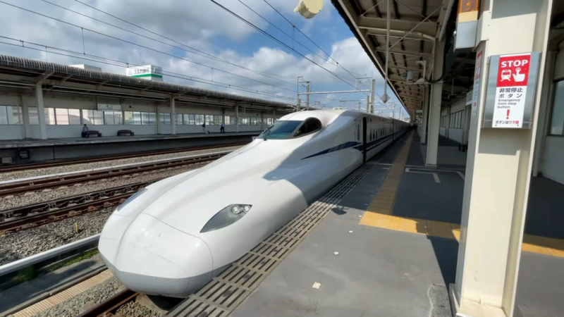 Мировой лидер скорости – японский электропоезд серии N700