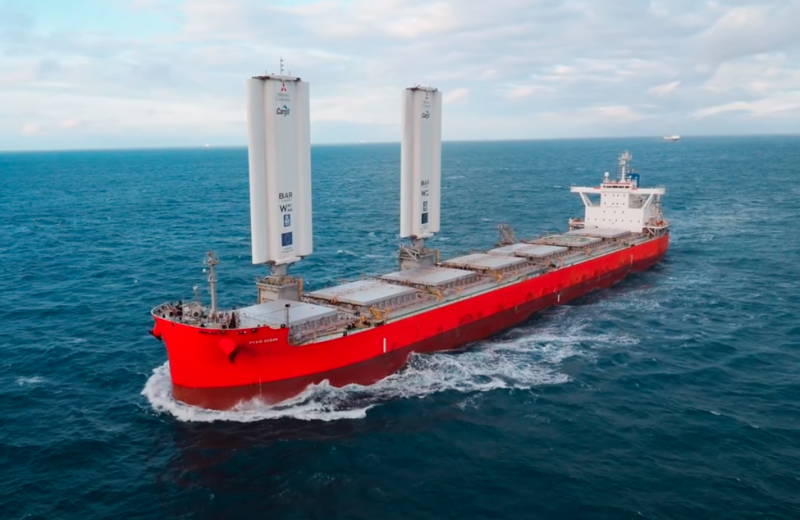 Lodní loď Pyxis Ocean otevírá novou éru plachetnic