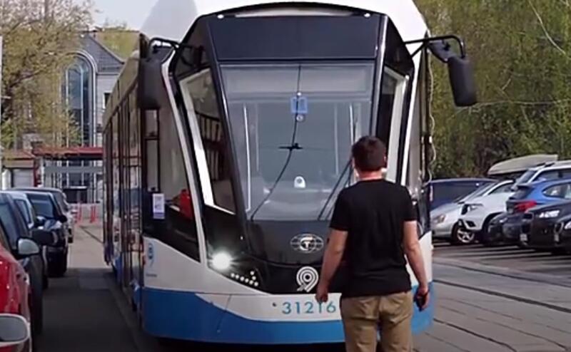 Беспилотные трамваи появятся в Москве уже в этом году