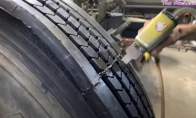 Un neumático viejo, no es necesario tirarlo...