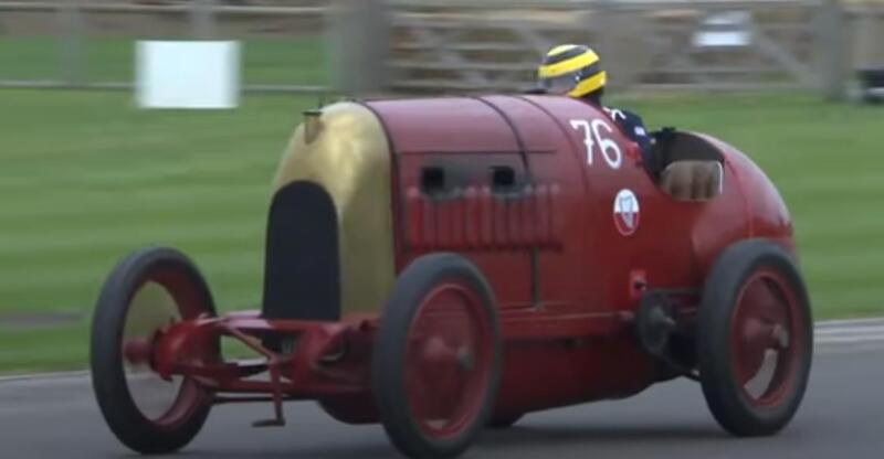 Conheça a “Besta de Torino” – um Fiat de 114 anos com motor de 28,4 litros