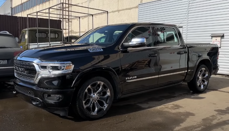 Ram 1500 Limited - many people in Russia dream of this pickup truck, but only a few people buy it
