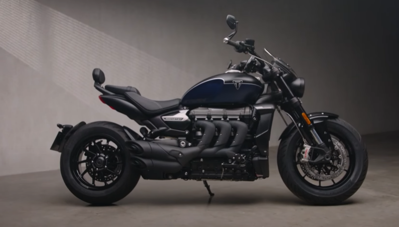 Triumph Rocket 3 Storm has been updated - it has become more powerful and brutal