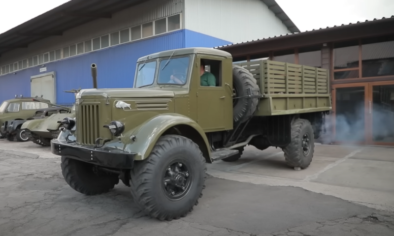 MAZ-502 is one of the rarest serial trucks in the USSR