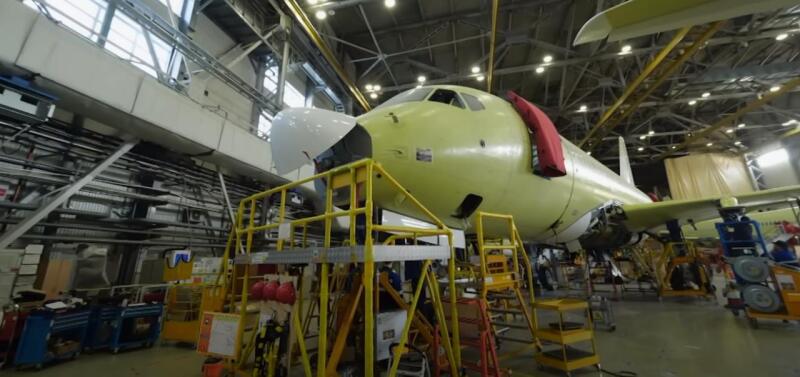 Aviation Russia is being revived - the import-substituted SJ-100 enters the assembly line