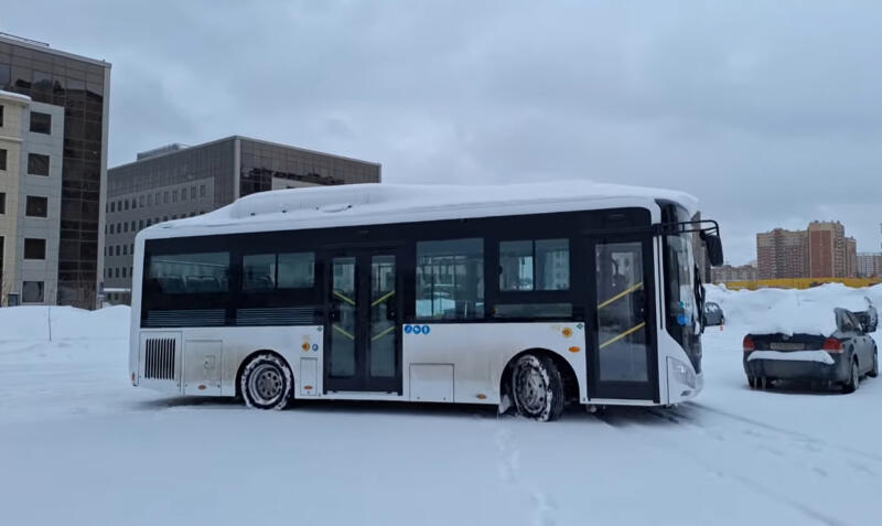 Zhong Tong 6860 CMG: otomatik şanzımanlı yeni şehir otobüsü