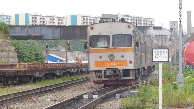 Japanese diesel train D2 for Sakhalin