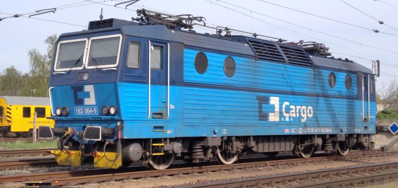 Локомотив Skoda 71E (класс 163) для Чехии и Италии