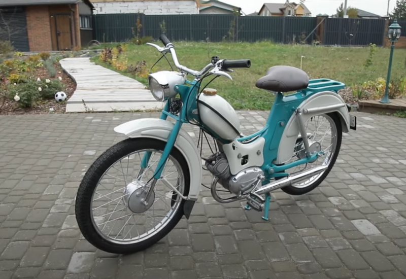 Ciclomotores "Riga": el sueño de la infancia soviética se hace realidad