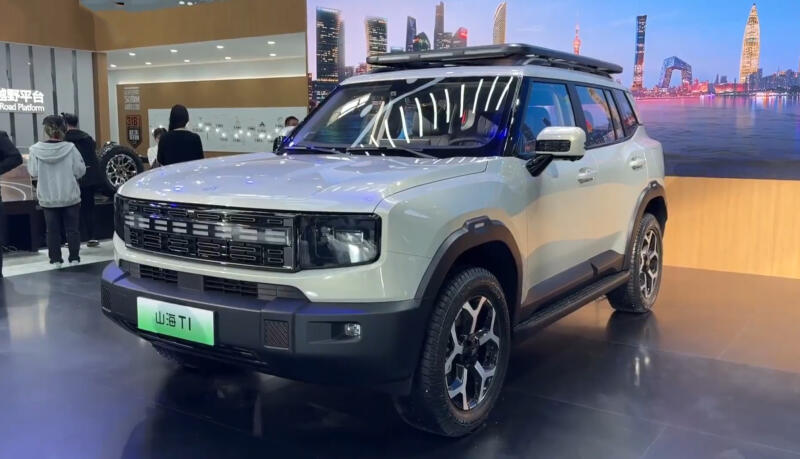 Jetour will release two new SUVs Shanhai T1 and T5