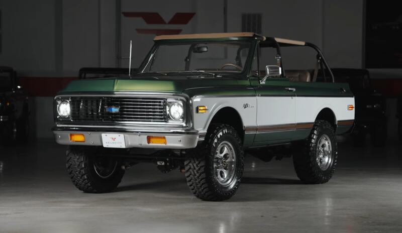 5 款雪佛兰 K1970 Blazer 取代了福特 Bronco