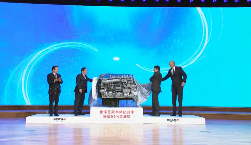 Дизельный двигатель из Китая установил новый мировой рекорд