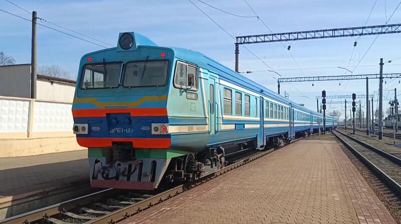 Латвийско-белорусский дизель-поезд ДРБ1