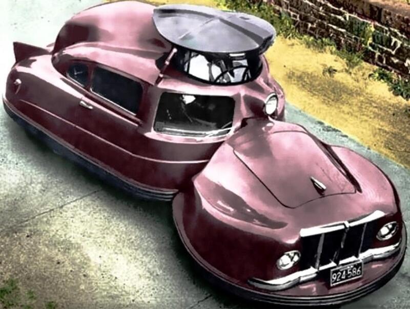 Sir Vival - a unique two-piece car that was supposed to be the safest vehicle in the world