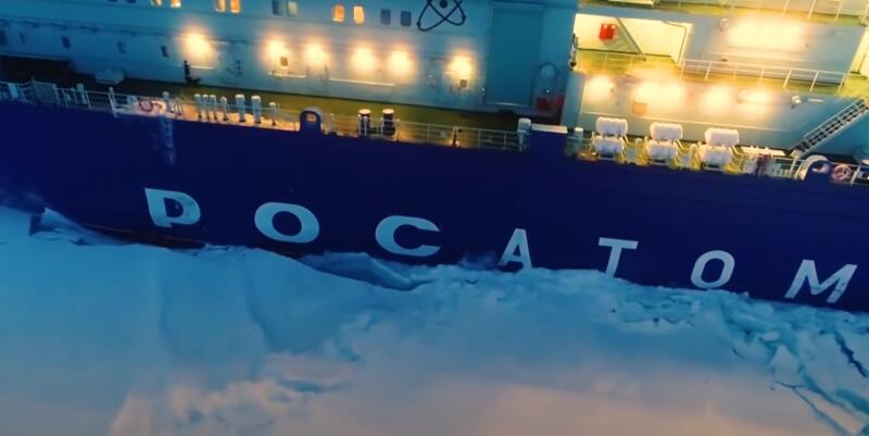 Названы сроки готовности самого мощного в мире ледокола «Россия»