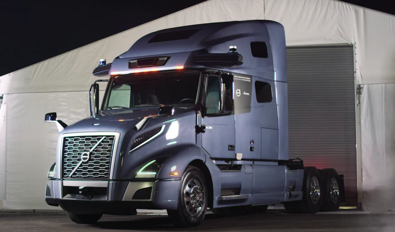 Volvo и Aurora создали новый беспилотный грузовик — модель будет серийной