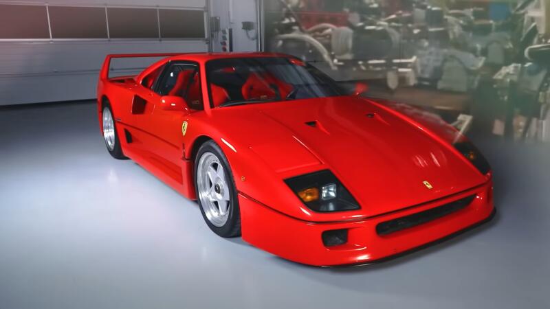 Ferrari F40 – unity of form and functionality