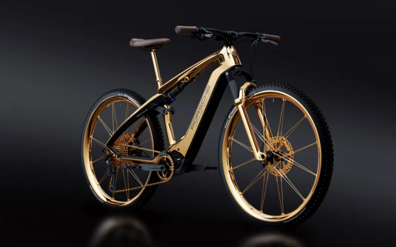 A unique Porsche bicycle was presented in Russia - there will be only 9 of them in the series