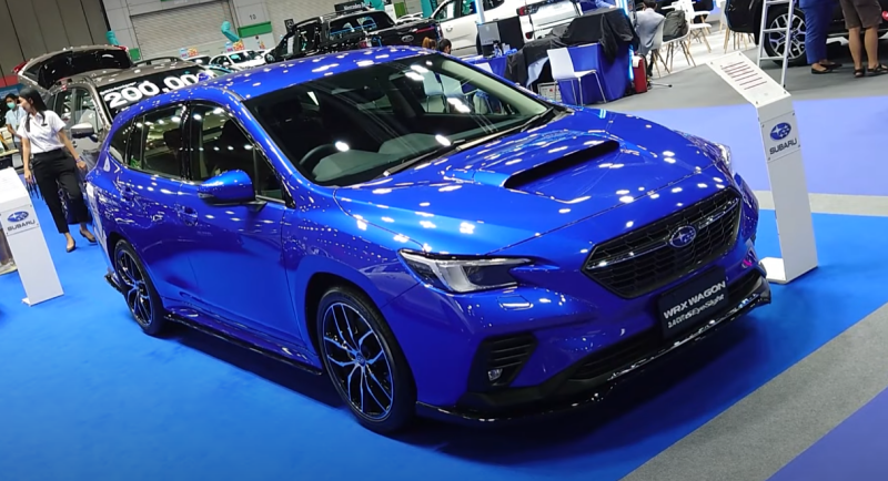Sales of the updated Subaru WRX station wagons have already started