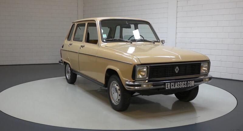 Французская малолитражка из 70-х – Renault 6