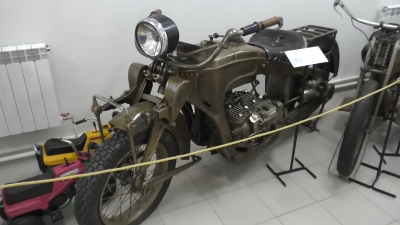 Советский мотоцикл Иж-1 – собственная разработка с двигателем 1,2 литра