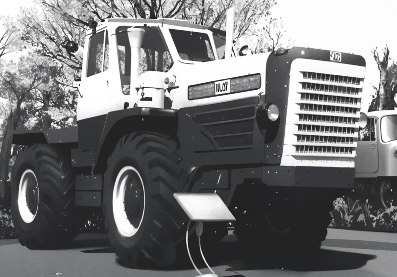 Трактор ХТЗ Т-125 – первый советский трактор на шарнирно-сочлененной раме