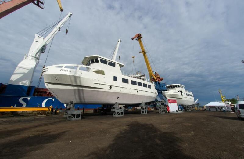 В России спущены на воду новые пассажирские суда