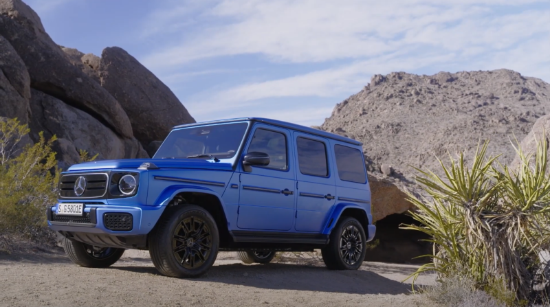 Легендарный Gelandewagen перешел на электрическую версию