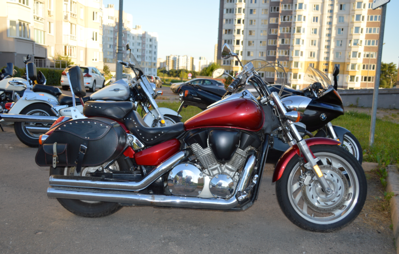 Honda VTX1300S большой японский круизер на американском стиле