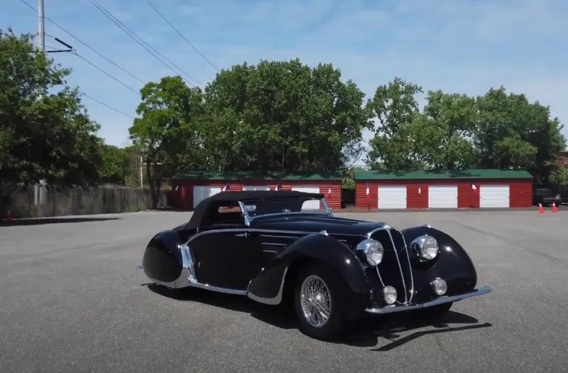 Delahaye Type 135 – довоенная роскошь, недоступная массовому водителю