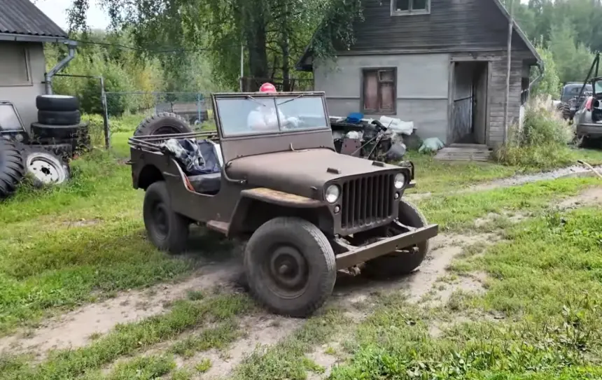 JEEP Willys 1942 года выпуска: первый запуск после «оживления»