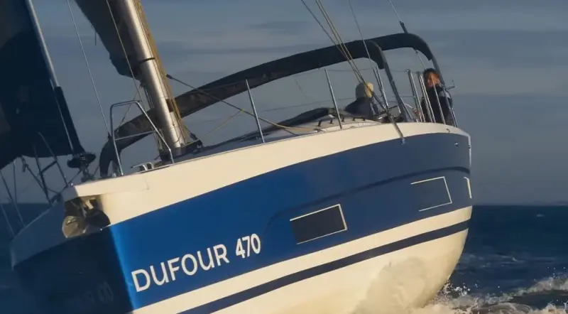 Яхта Dufour 470 – на нее можно поставить электродвигатель