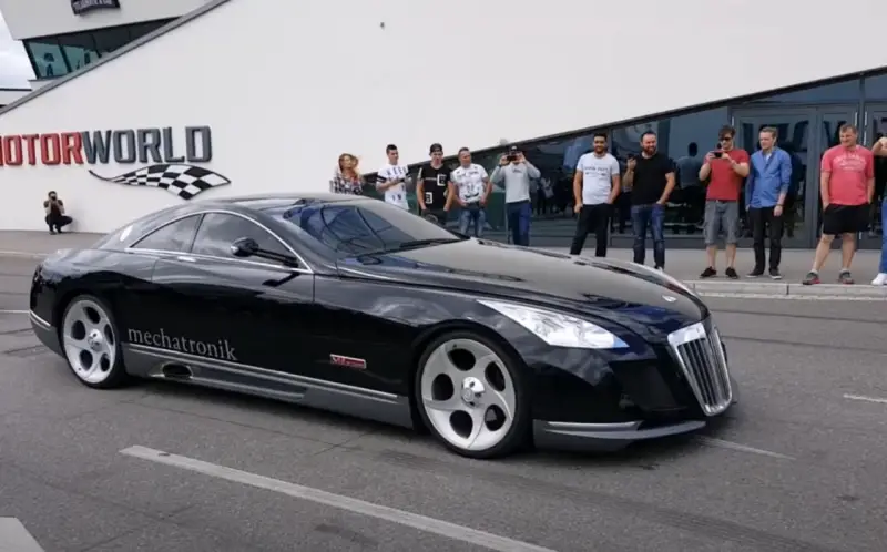 Maybach Exelero: роялю место не в кустах, а на капоте автомобиля