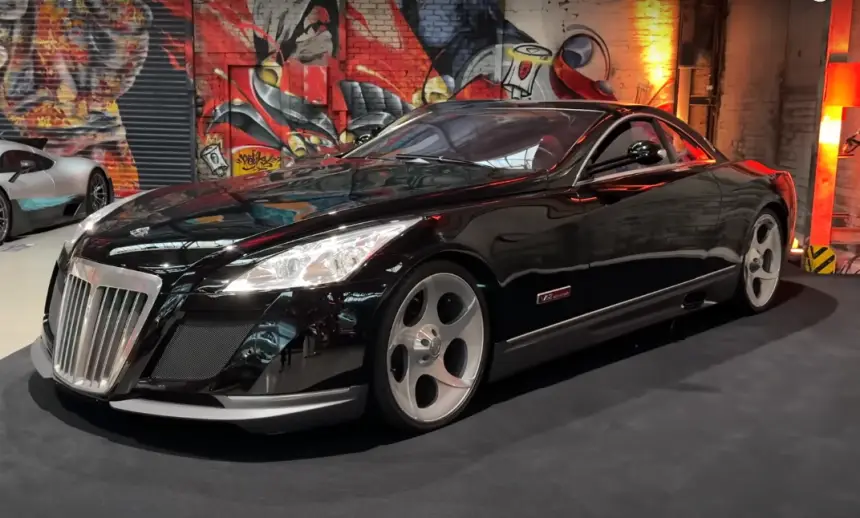 Maybach Exelero: роялю место не в кустах, а на капоте автомобиля