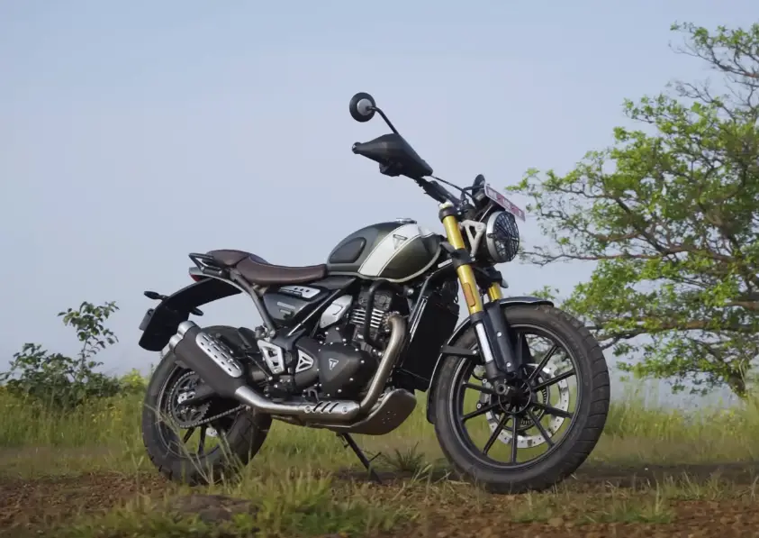 Triumph Scrambler 400 X – стиль и универсальность в «одном флаконе»