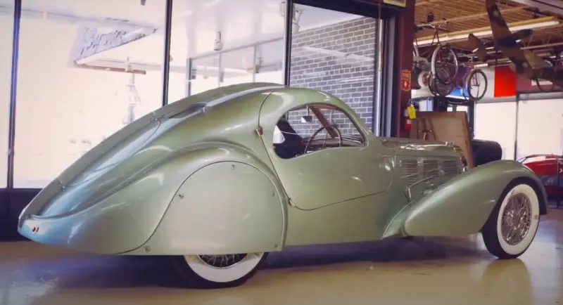 Bugatti Type 57SC Atlantic (1935-1938) из списка «лучшего, что сделано умом и руками человека»