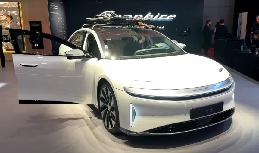 Lucid Air Grand Touring – рекордные 960 км на одной зарядке