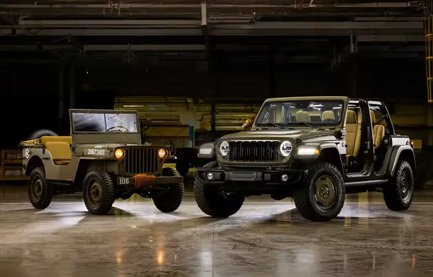 Специальное издание превращает Jeep Wrangler в Willys 40-х годов