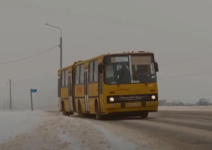 Советские автобусы, в которых зимой было тепло, но не всегда