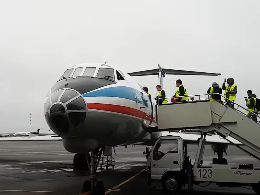 Эксклюзивный полет на советском авиалайнере Ту-134