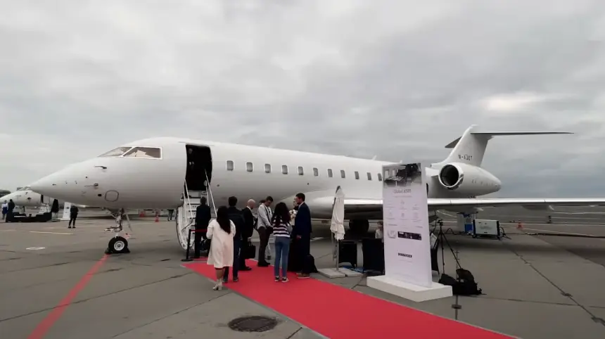 Bombardier Global 6500 – очень даже мирный бомбардир