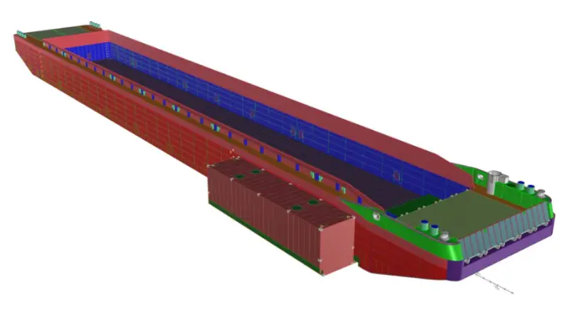 В Голландии построят уникальную накатную баржу