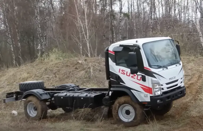 Isuzu Elf повышенной проходимости – японские технологии и российские доработки Isuzu Elf повышенной проходимости – японские технологии и российские доработки