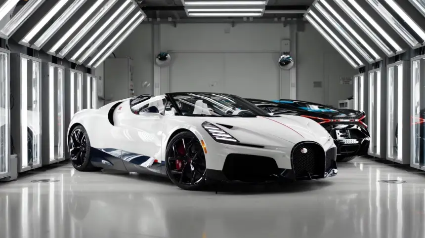 Самый быстрый кабриолет Bugatti W16 Mistral Самый быстрый кабриолет Bugatti W16 Mistral