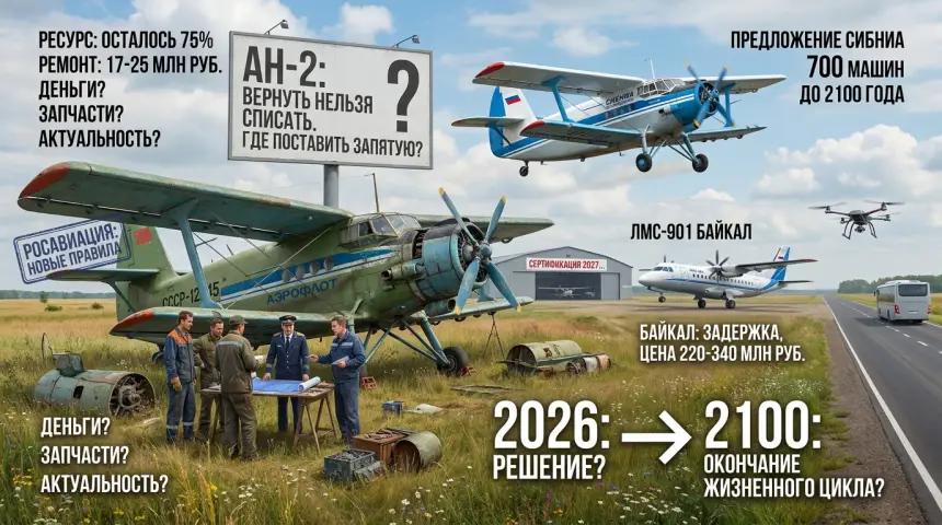 Возвращение «кукурузника»: зачем России 700 восстановленных Ан-2